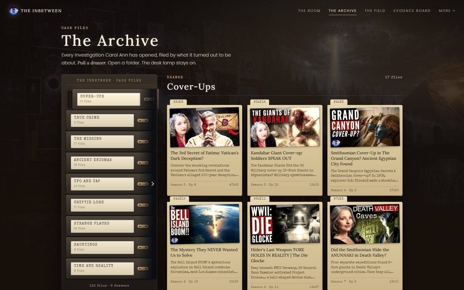 The Archive, inbetweentales.com